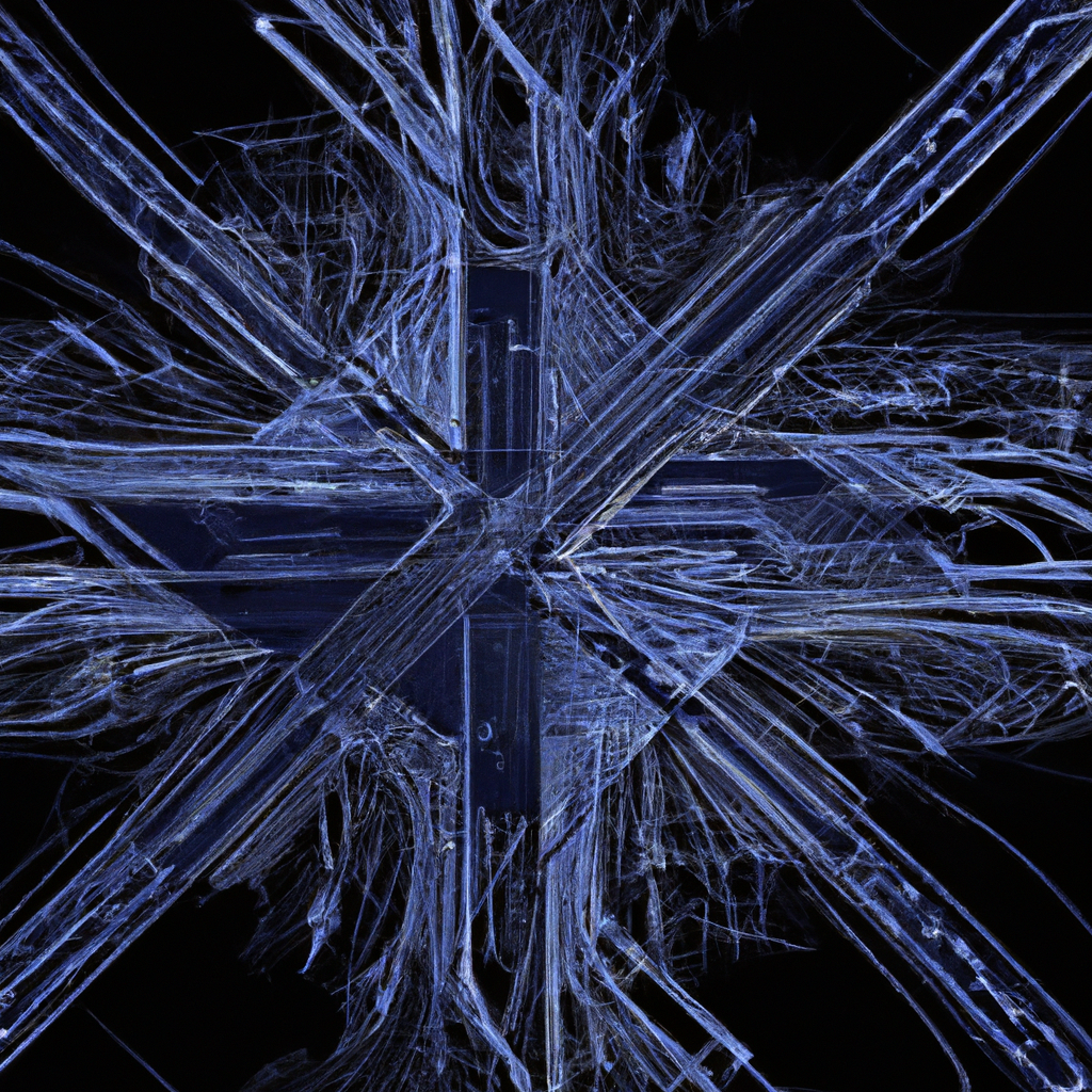 an intricate, stylized "W" with circuit patterns subtly woven in, symbolizing the fusion of technology and brilliance