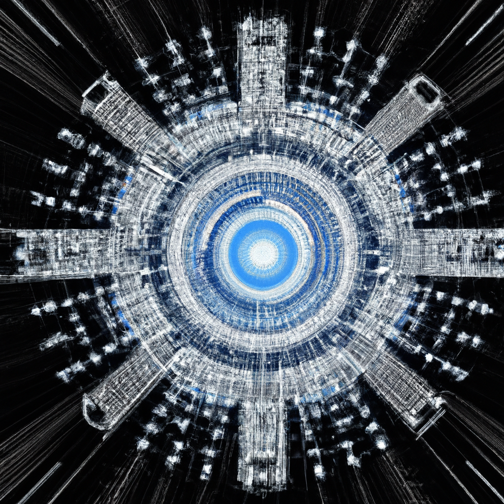 an intricate, stylized "W" with circuit patterns subtly woven in, symbolizing the fusion of technology and brilliance